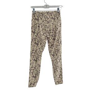 Varley Women's High-Rise Leggings with Side Pockets Crema Fractured Flower Small